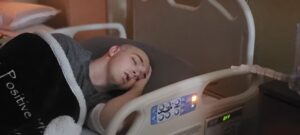 jackson copeland in hospital bed