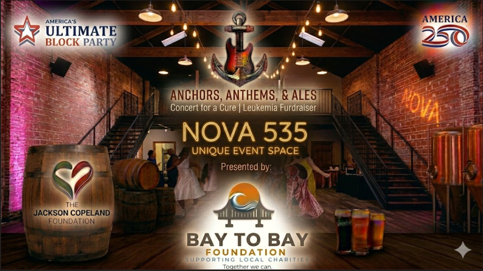 Anchors, Anthems, & Ales: A Concert Benefiting The Jackson Copeland Foundation
