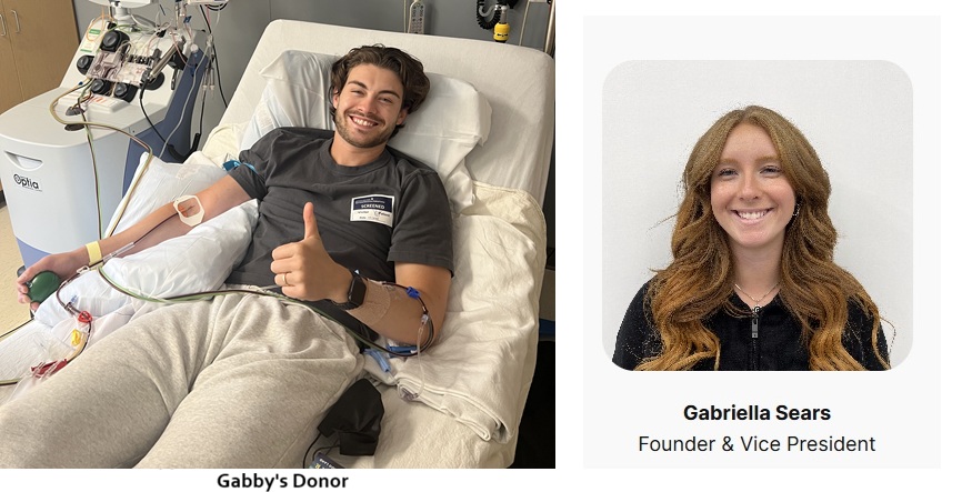 donating blood stem cells or bone marrow saves a leukemia patient's life